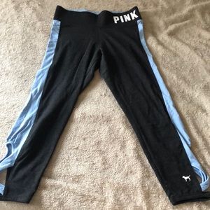 PINK work out capris